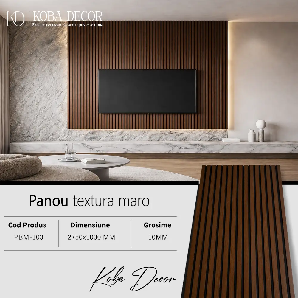 panou riflaj acustic maro tip nuc panou riflaj acustic maro tip nuc